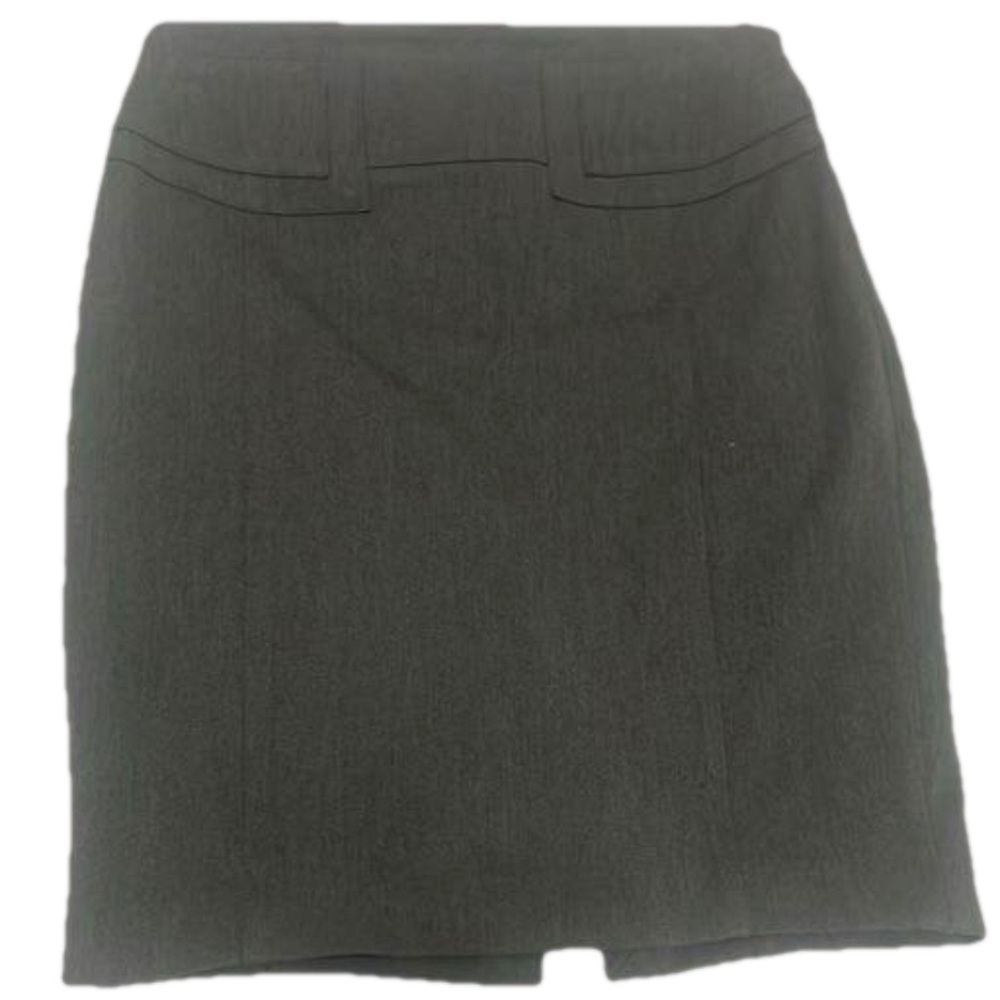 Express Grey Pencil Skirt